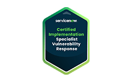 Certified Implementation Specialist-Vulnerability Response